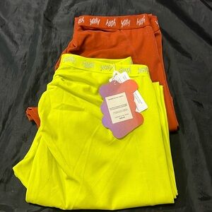 Yitty Spotlight Ruched Leggings Two Pairs